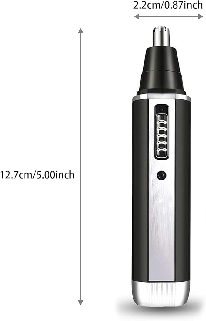 Nose Hair Trimmer for Women and Men, 4-in-1 Facial Hair Removal Trimmer Professional Eyebrow & Facial Hair Trimmer, Rechargeable Portble Waterproof Face Shaver Razor for Nose Ear Eyebrow Set