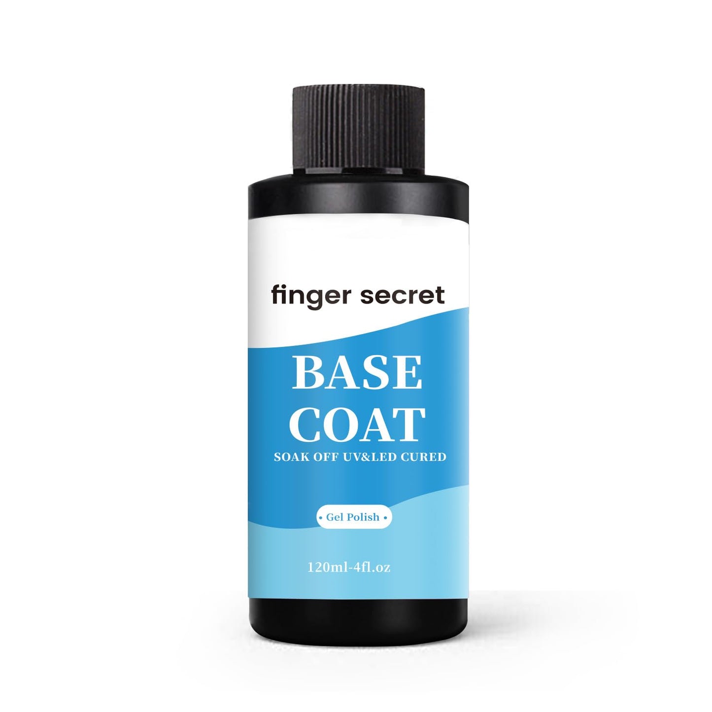 Base Coat,Top Coat Gel Nail Polish,Fast Drying Nail Polish,Nail Supplies for DIY in Salon or Home Use 1 * 120ml/4floz