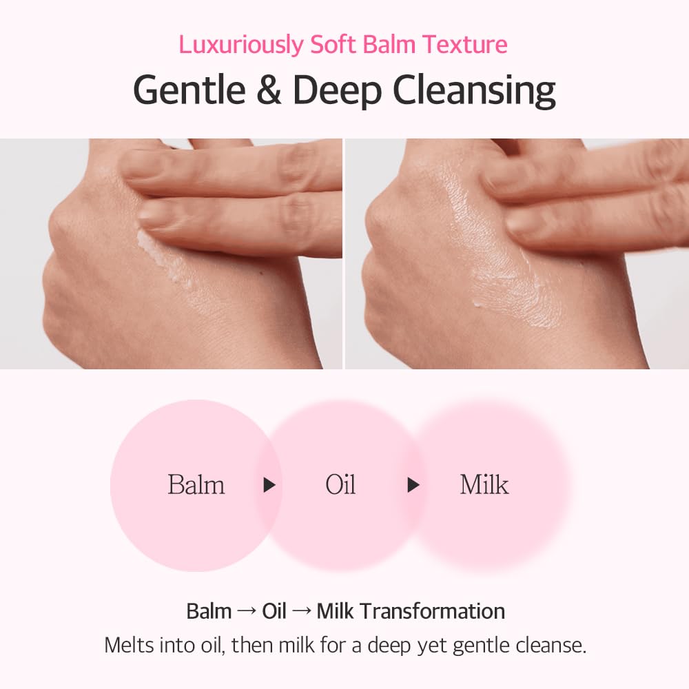 mixsoon Collagen Cleansing Balm Non-Greasy Soft Melting Lightweight Grinding Balm Hydrating Remover For Korean Glass Skin Care 1.69 Oz. / 50ml