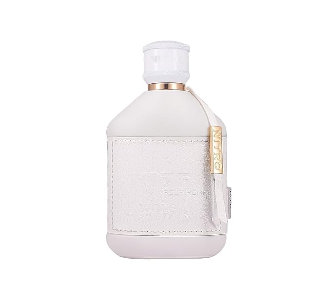 Nitro White Eau De Parfum - Clean Fresh Signature Scent - 3.4 Fl Oz