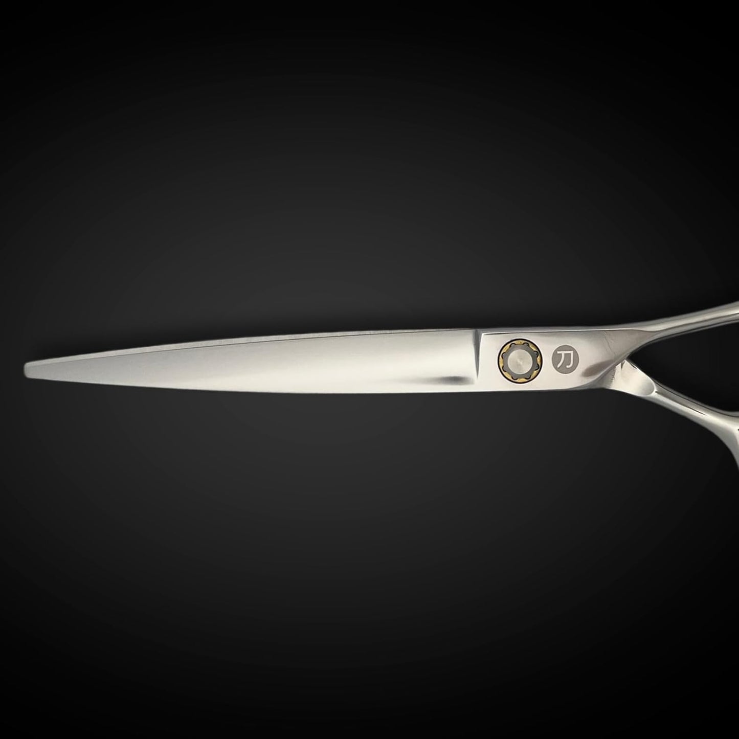 7 Inch Professional Hair Cutting Scissors - Convex Blade - Japanese 440C Stainless Steel - For Wet or Dry Cutting - Saki Shears Musashi For Hairdressers and Barbers (7 Inches)