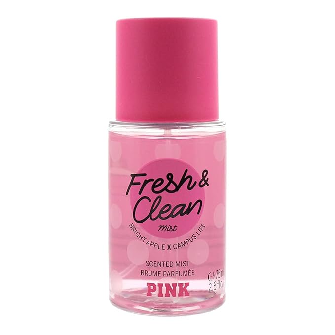 Pink Fresh and Clean Body Mist by Victorias Secret for Women - 2.5 oz Body Mist