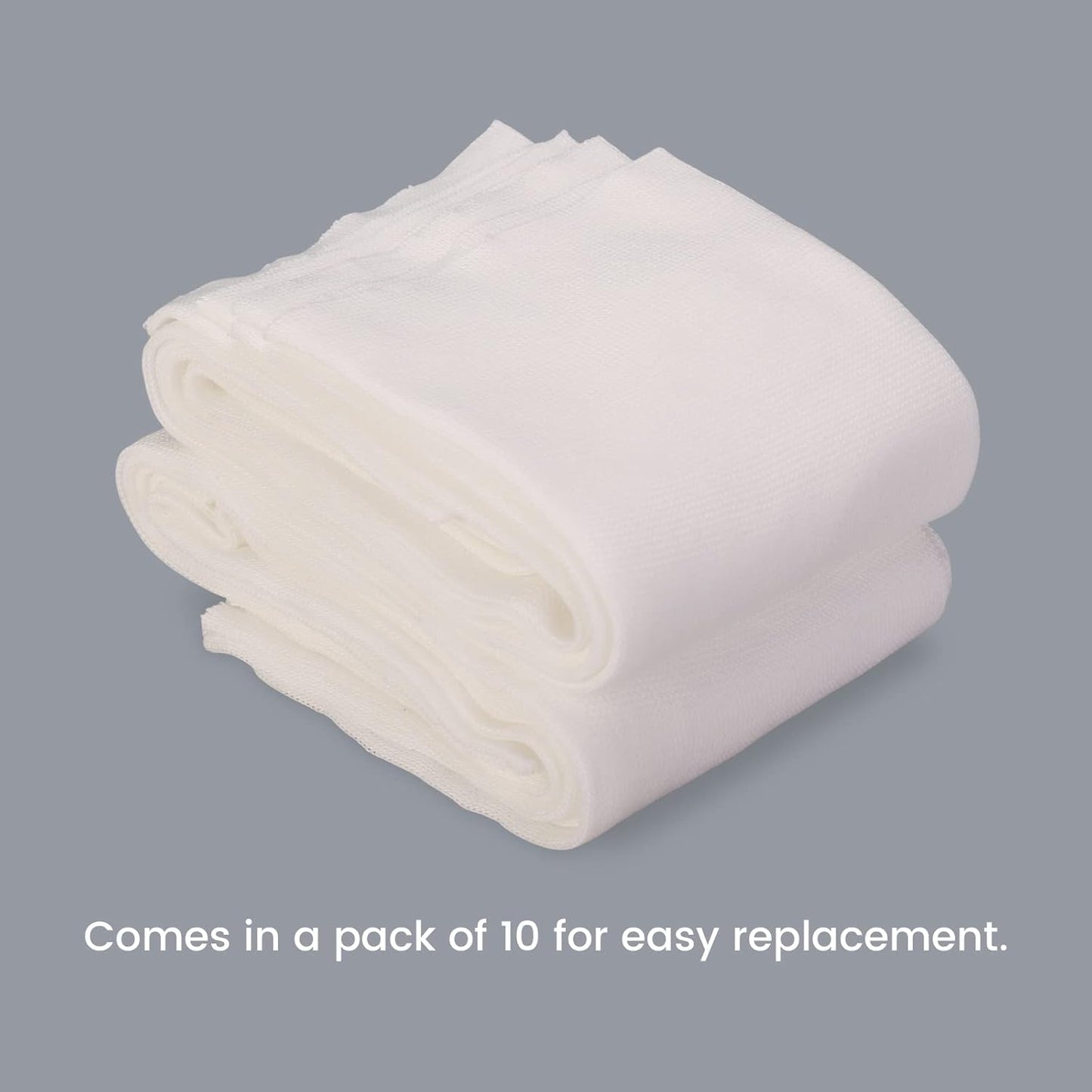 Hand Socks for Splint (Pack of 10), Stockinette Tubing, Thin Breathable Surgical Sleeves for Arm, Wrist and Thumb Sleeve Under Brace, Cast Wrap Liner for Men & Women, Fit Left & Right Hands (White, L)