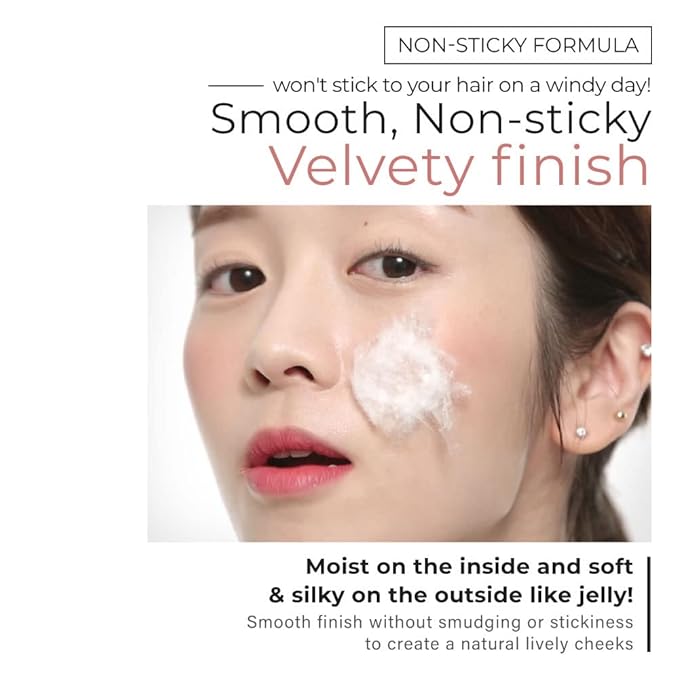 A'PIEU Juicy-Pang Jelly Blusher [BE01] (0.17 oz) - Soft Touch Cheek Color with Creamy Powdery Texture for Natural Dewy-Finish, No Fall-Out.