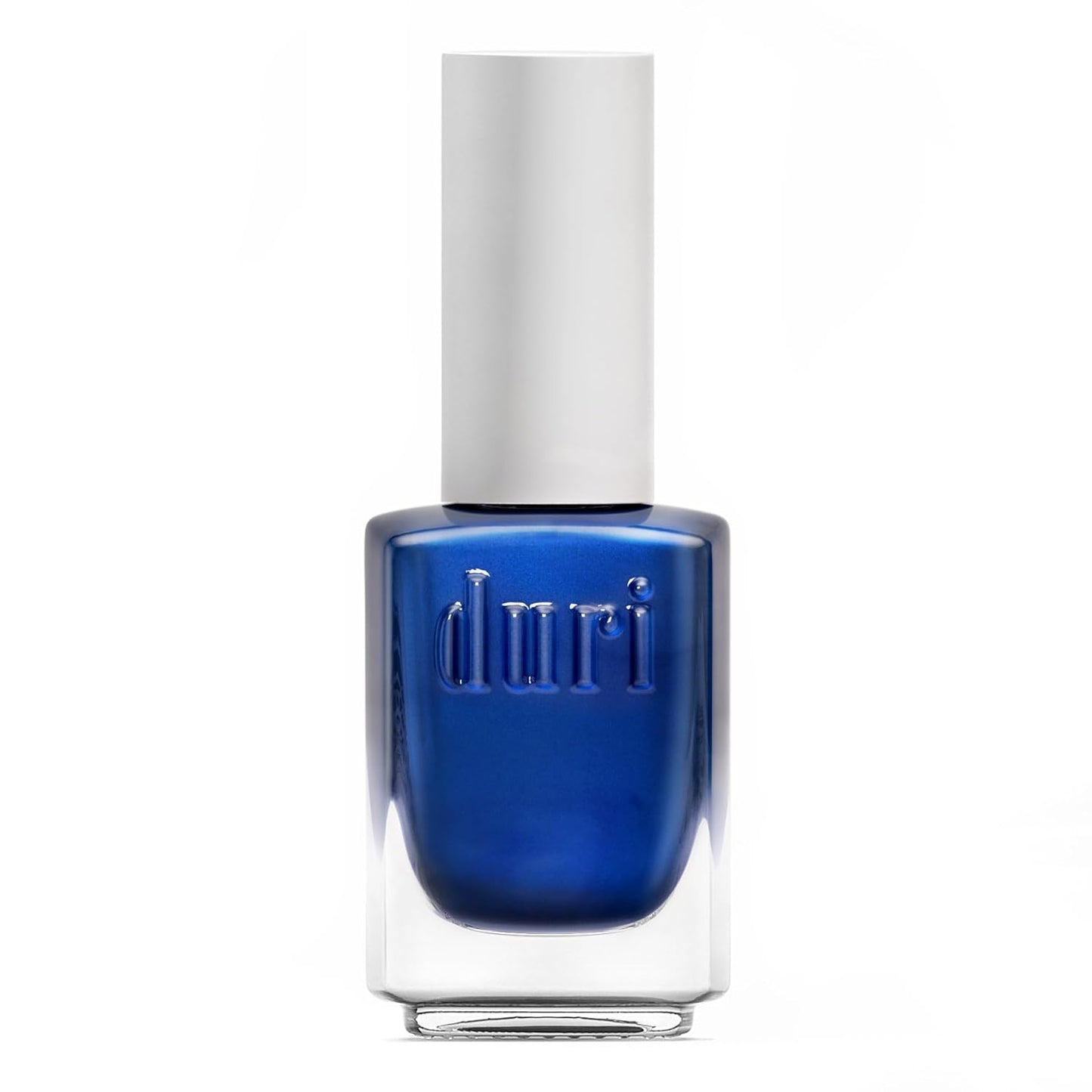 duri Nail Polish, 593 Kinky Pleasures, Royal Blue Light Metallic Shimmer