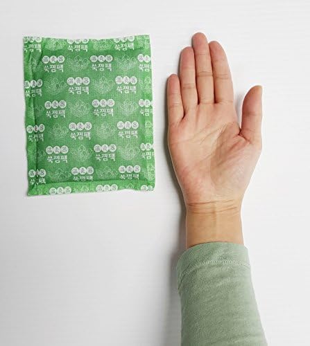 Heat Packs Hand Body & Feet Warmers Large Size (5" x 4") Stays Warm for 12+ Hours (10 Warmers with Each Order) Great for Menstrual Pain Relief