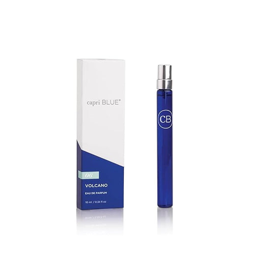 Capri Blue Volcano Eau de Parfum Spray Pen - Summer Fragrance - Mini Perfumes for Women - Travel Size Citrus Perfume with Notes of Tropical Fruits & Sugared Citrus (0.34 fl oz)