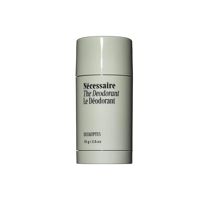 Nécessaire The Deodorant Eucalyptus | Natural Aluminum Free Deodorant For Women & Men. Extra Strength Treatment with Mandelic Acid. Free of Baking Soda, Ozokerite & Parabens (75 g/2.5 oz)