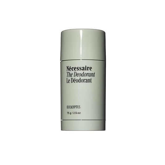 Nécessaire The Deodorant Eucalyptus | Natural Aluminum Free Deodorant For Women & Men. Extra Strength Treatment with Mandelic Acid. Free of Baking Soda, Ozokerite & Parabens (75 g/2.5 oz)