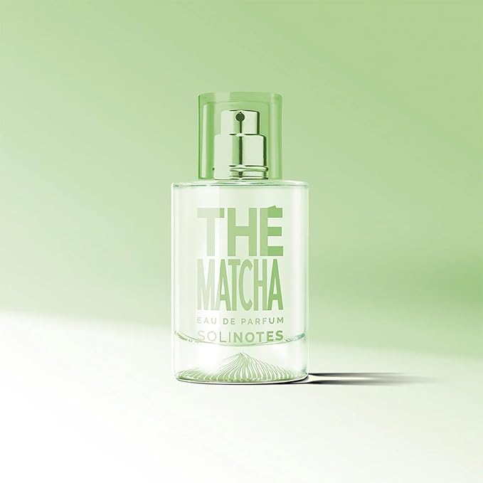 SOLINOTES Matcha Tea Perfume for Women - Eau De Parfum | Delicate Floral and Soothing Scent - Made in France - Vegan - 1.7 fl.oz
