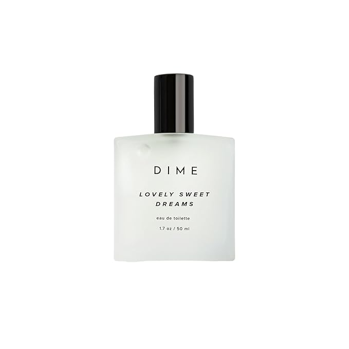 Dime Beauty Perfume Lovely Sweet Dreams, 1.7 oz / 50 ml - Warm Vanilla and Floral Scent, Hypoallergenic, Clean Perfume, Eau de Toilette For Women (Packaging May Vary)