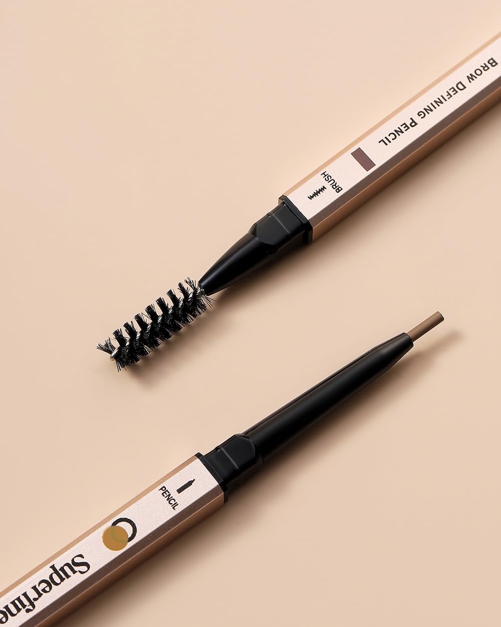 Beauty Superfine Micro Brow Pencil – 1.5mm Ultra-Fine Tip, Waterproof, Vegan Formula, 6 Shades – Long-Lasting Natural Eyebrow Pencil (04 - Chocolate Brown, 0.08G/0.002 FL.OZ（pack of 1）)