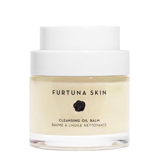 Furtuna Skin Cleansing Oil Balm - Luxurious Vegan Makeup Remover & Skin Nourisher, Olive Oil & Wild Organic Plants Blend, 80g
