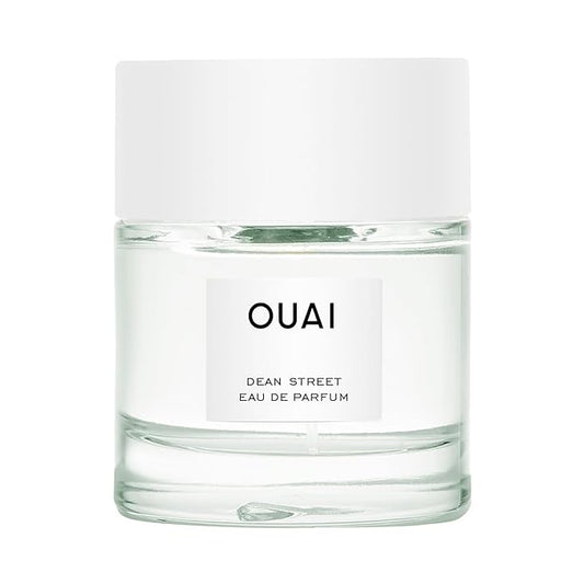 OUAI Dean Street Eau de Parfum - Elegant Womens Perfume for Everyday Wear - Fresh Floral Scent with Notes of Citrus, Apricot, Magnolia and Delicate Hints of Rose and Musk (1.7 Oz)