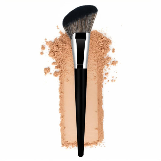 Foundation Brush Triangle Powder Brush Banidy Angled Makeup Brush Fan Contour Brush Professional Blush Brush Bronzer Brush for Liquid,Cream Mineral,Powder