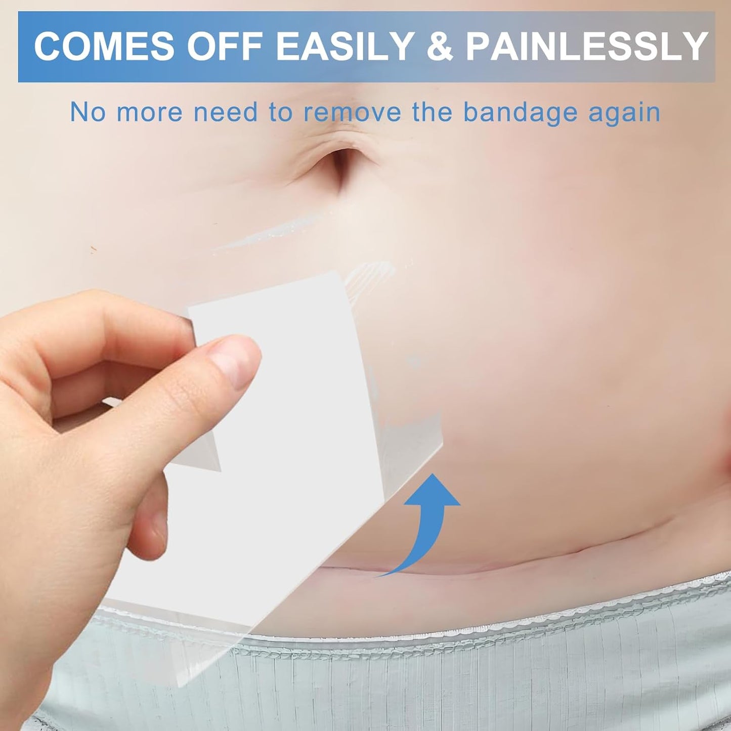 30 Pack 6"x10" Waterproof Adhesive Island Dressing for Post-Surgery Recovery | Sterile Bordered Gauze Bandages with Non-Stick Pad for Knee/Hip Replacement, Surgical Incision Care & Shower Protection