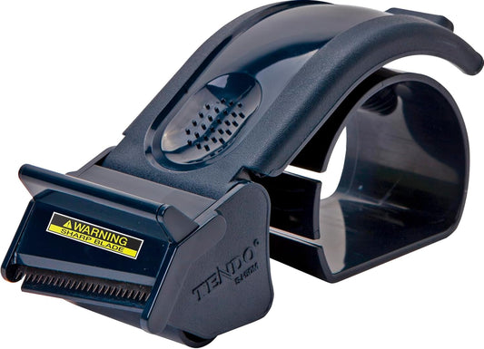 SJ-50M Navy | TENDO Basic Line | Smart Packing Tape Dispenser, Easy Cut Tape Gun, for 45~50mm Tape Width and 3" Tape core