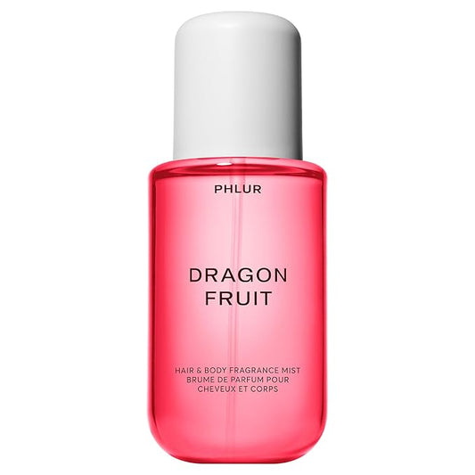PHLUR Dragon Fruit Body Mist - Hair & Body Mist Fragrance - Dragon Fruit, Peony, Sandalwood & Vanilla Body Spray (8 Fl Oz)