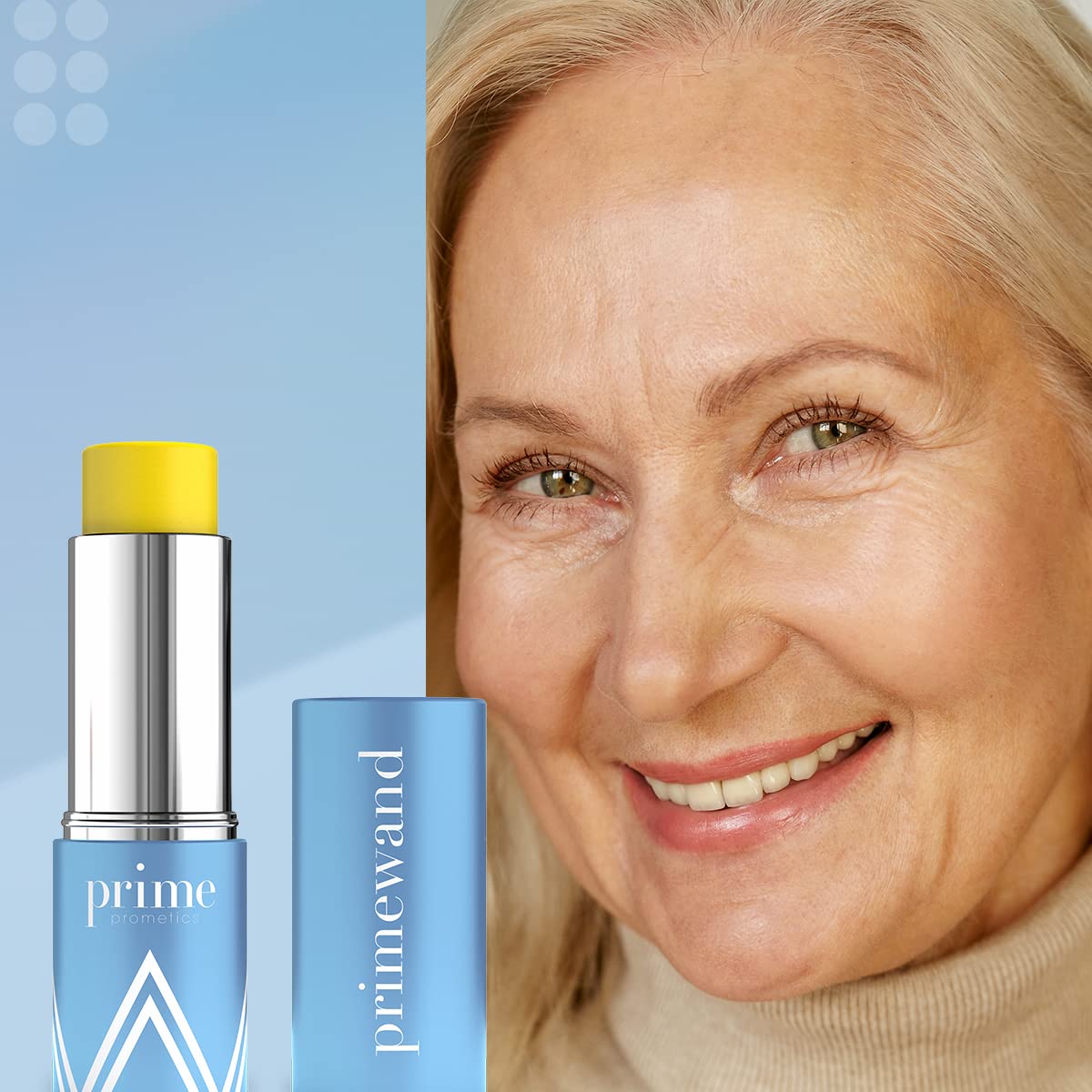 PrimeWand Nourish – Stunning & Natural Pro-Age Makeup Moisturizing Makeup Stick for Mature Women – Silky Feel, Non-sticky Hydration (Nourish)