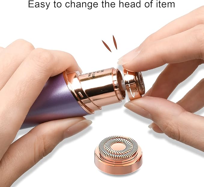 tuokiy Facial Hair Removal Replacement Heads for Finishing Touch Flawless, Refill for Flawless Replacement Heads