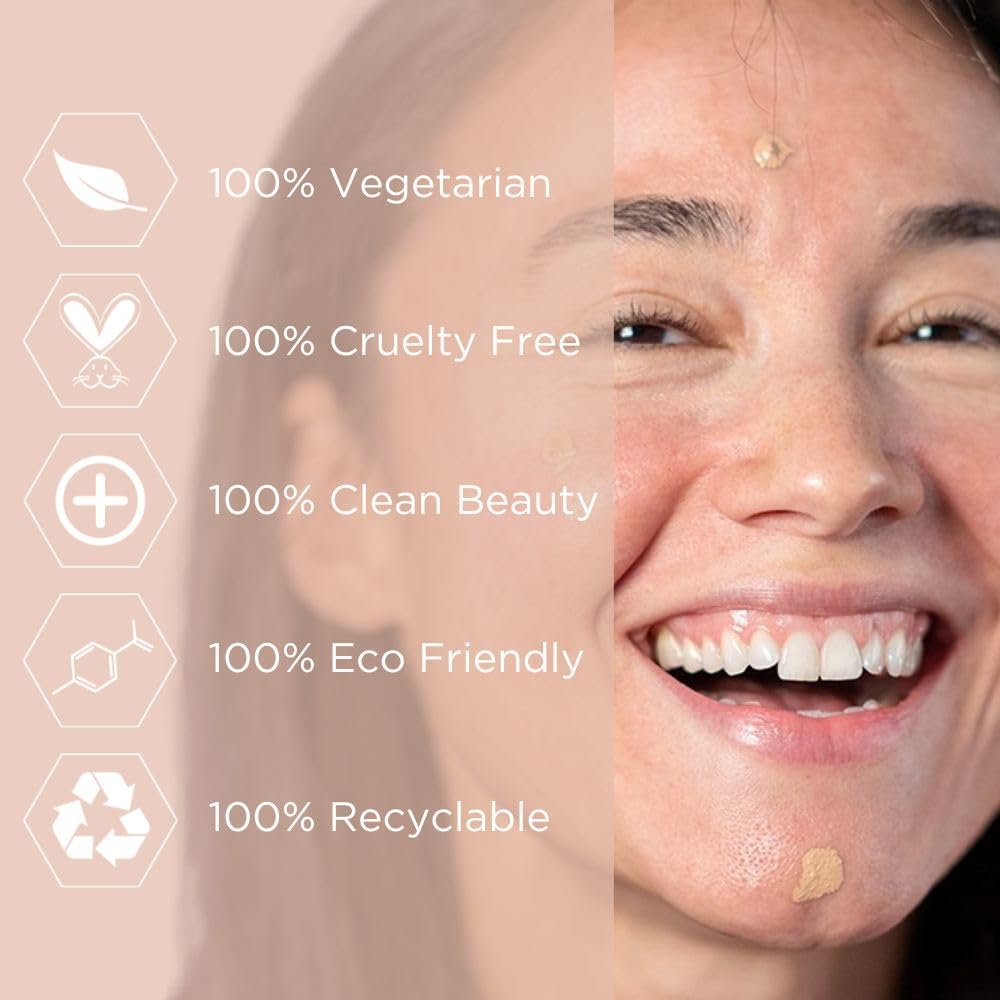 Hey Honey Trick and Treat CC² Cream SPF 46 | Active Moisturizing Color Correcting Cream with Honey & Propolis | Best Cover For Rosacea, Skin Redness & Mature Skin | Cruelty-Free | 1 oz (Fair Tone)