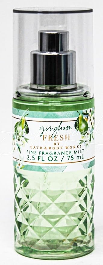 Bath & Body Works Fine Fragrance Mist Travel Size Mini Purse Spray 2.5 Ounce (Gingham Fresh)