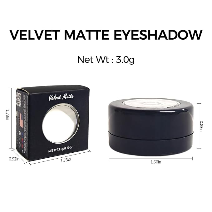 Erinde Single Green Matte Eyeshadow Palette, High Pigmented Eye Shadow Powder, Long Lasting, Ultra-Blendable, Intense Color