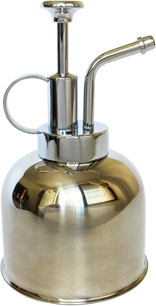 Plant Mister Spray Bottle Stainless Steel Plant Sprayer, Small Watering can Plant Spray Bottle Modern Gardening Tools for Indoor Potted Plants Watering and Spraying