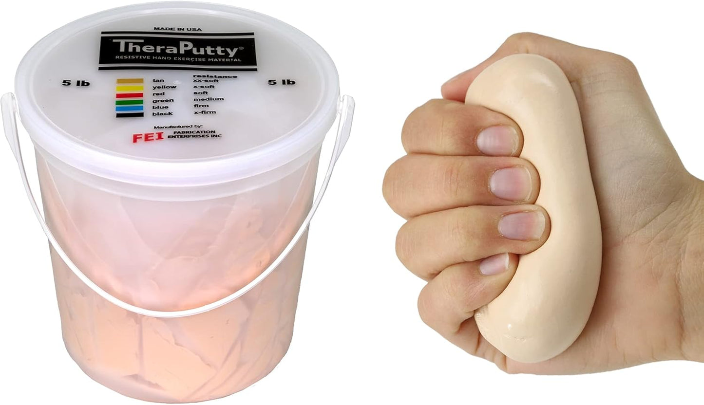 CanDo TheraPutty Standard Hand Exercise Putty For Rehabilitation, Exercises, Hand Therapy, Occupational Therapy, Hand Strengthening, Improve Motor Skills, Stress Relief
