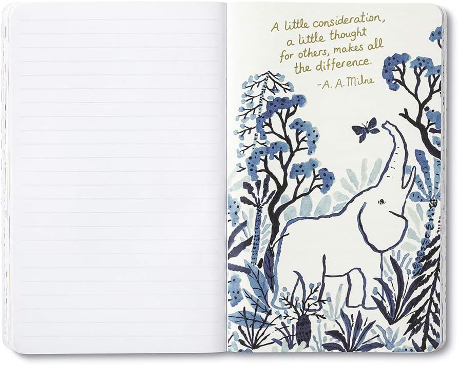 Compendium Softcover Journal - Every Kindness Matters – A Write Now Journal with 128 Lined Pages, 5″W x 8″H