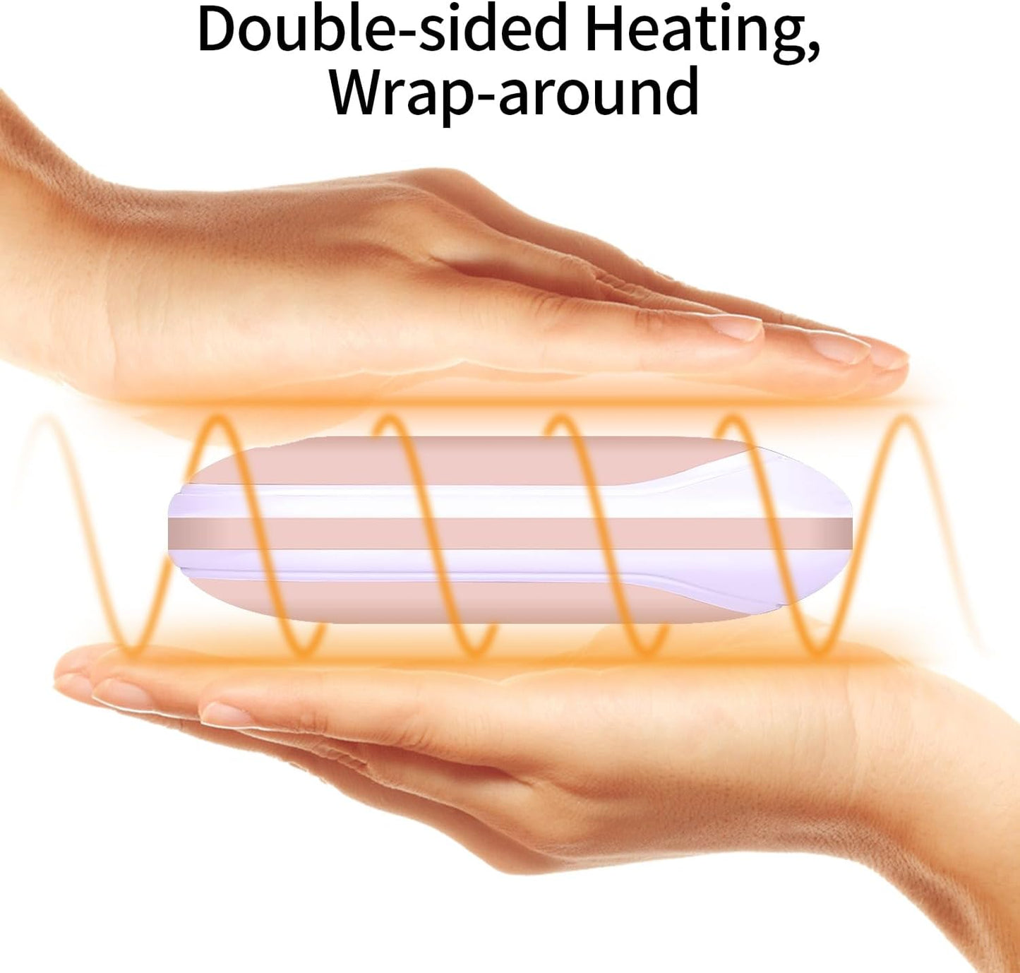 Karecel Hand Warmer Rechargeable, 5200mAh Electric Hand Warmer & Power Bank, Double-Sided Heating, USB Quick Charge, Portable Pocket Heater Handwarmer for Women Mens Gifts, Camping, Winter Sports