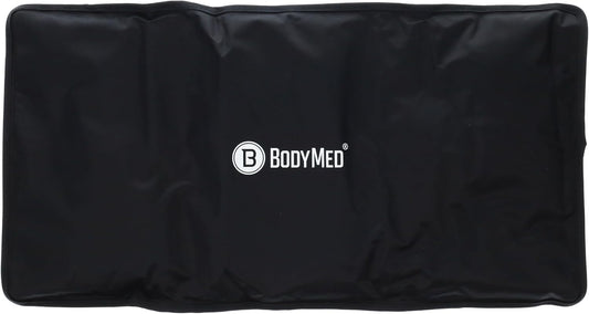 BodyMed Reusable Gel Ice Pack Cold Compress for Back, Shoulder, Neck, & Knee - Professional Grade Cold Therapy for Injuries, Aches, Swelling, Bruises, Sprains - 21 in. x 11 in. (Oversize)