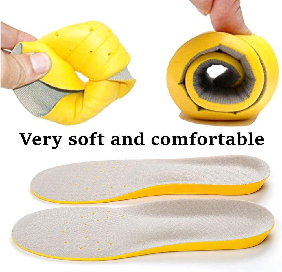 Shoe Insoles, Memory Foam Insoles, Providing Excellent Shock Absorption and Cushioning for Feet Relief, Comfortable Insoles for Men and Women for Everyday Use, L [US M: 9.5-12.5/W: 10.5-13.5]