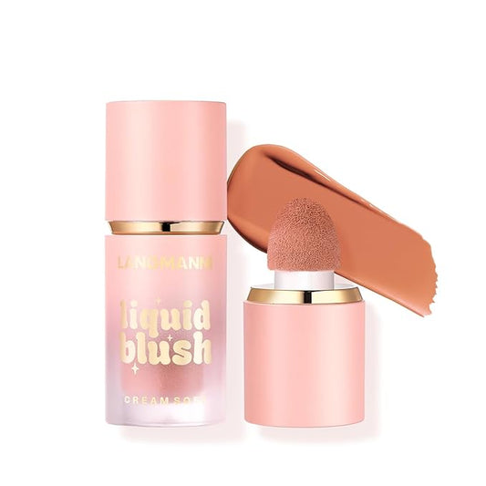 Jolilab Liquid Blush - High Pigment, Long - Lasting, Buildable Color for a Natural Glow（05#）