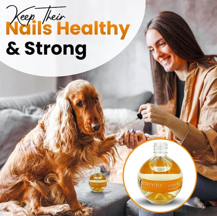Warren London Dog Cuticle & Nail Revitalizing Oil | Moisturize, Strengthen, and Nourish | Vitamin E - Cruelty-Free, Non-Greasy Formula | Gentle Daily Care for Healthy Dog Nails & Paws
