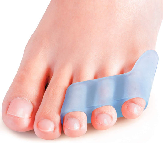 Povihome 10 Pack Pinky Toe Separator and Protectors for Overlapping Toe, Curled Pinky Toes - Spacers for Morton's Neuroma Pain Relief