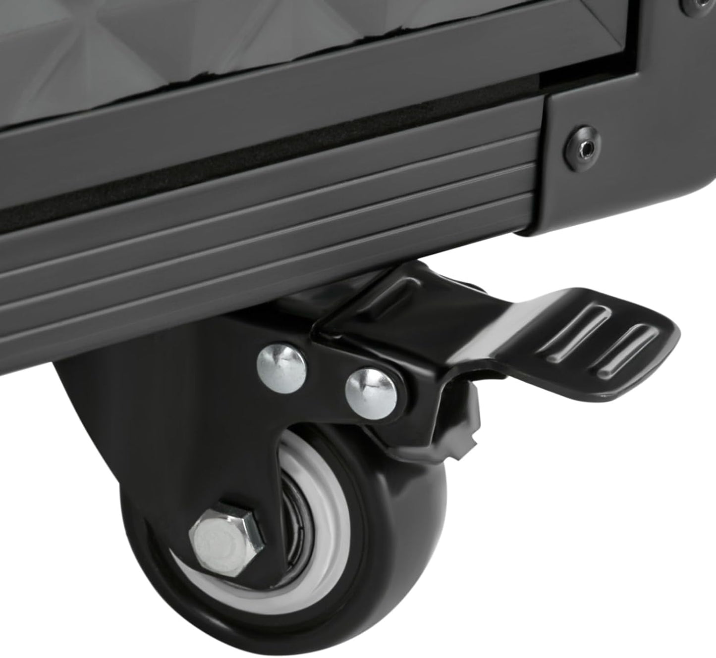 Lockable Makeup Train Case,33.07lbs Rolling Hairdressing Trolley,Beauty Salon Cosmetic Luggage with Universal Wheels for Hair Stylist,Make-up Artists (Black 3)