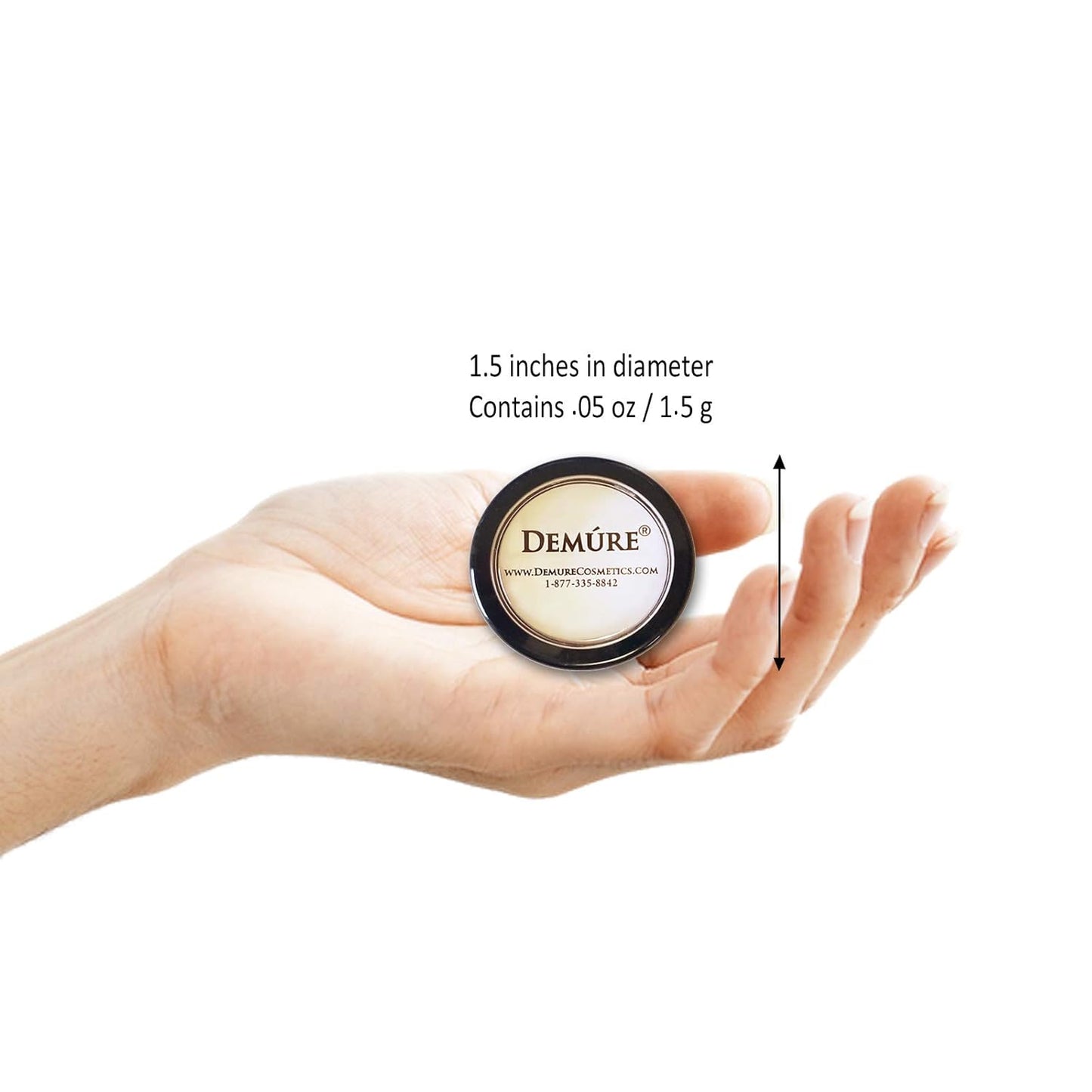 Demure Mineral Make Up (Apricot) Eye Shadow, Matte Eyeshadow, Loose Powder, Eye Makeup, Professional Makeup