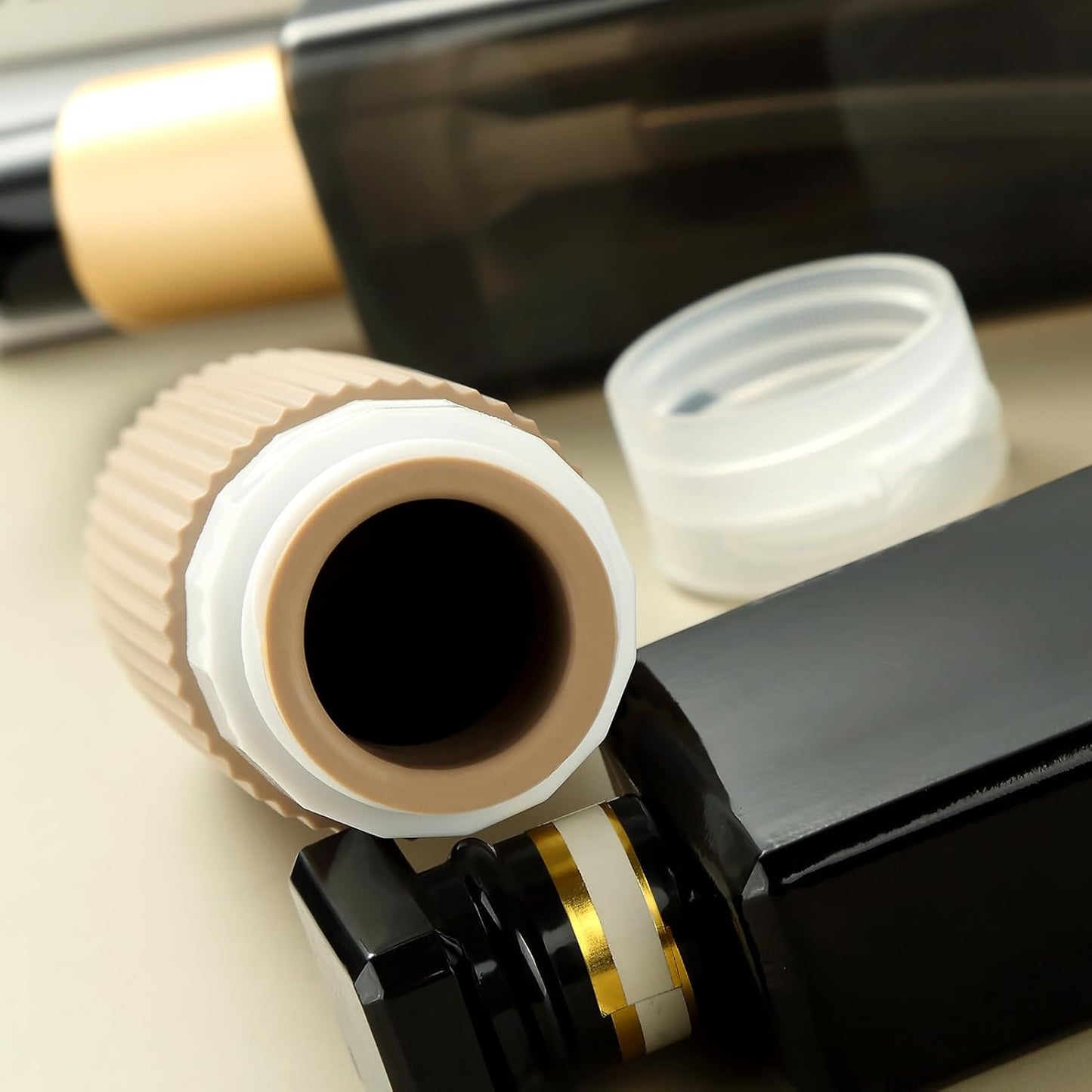 16 Pack Travel Bottles Set, TSA Approved Leak Proof Silicone Squeezable Containers for Toiletries, Refillable Travel Accessories for Conditioner, Shampoo, Lotion & Body Wash Accessories