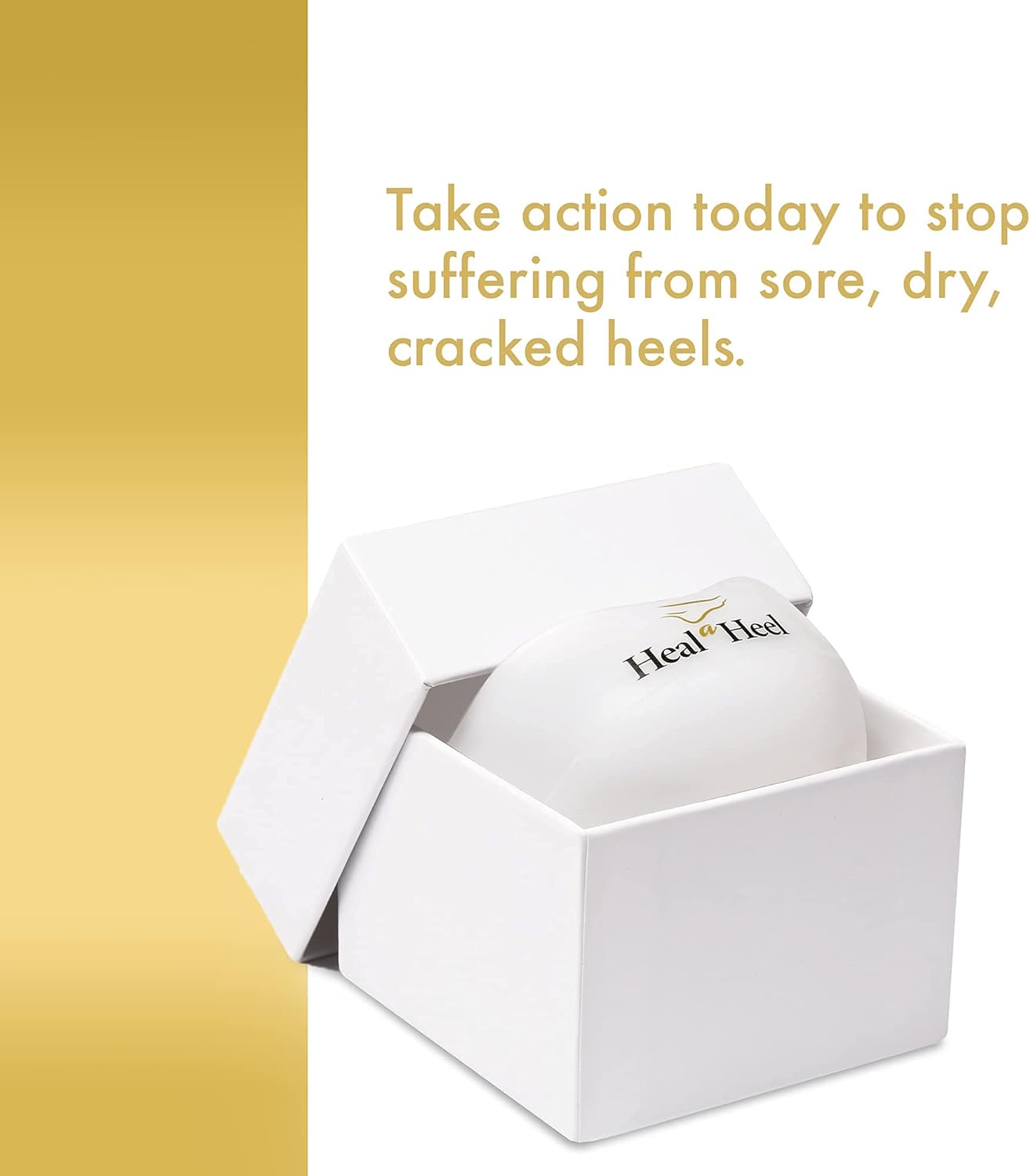 Silicone Heal Cups (Medium) | Heel Cups for Cracked Heels | Comfortable and Durable Heel Cup for Cracked Heel Repair | Cracked Feet Treatment | Silicone Socks | Natural Dry Heel Solution