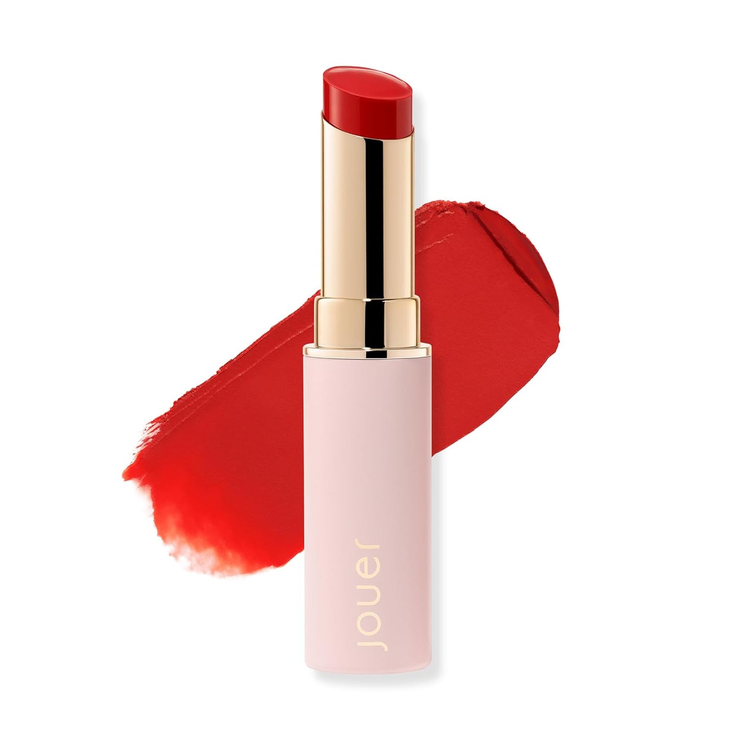 Jouer Balm Bouche Demi-Matte Lip-Karma - Tinted Lip Balm - Hydrating Lip Tint Long Lasting - Matte Lip Color - Jojoba Seed Oil and Shea Butter Formula