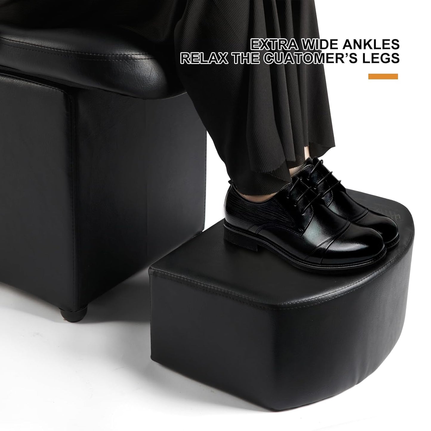 Artist hand Shampoo Bowls Shampoo Barber Backwash Chair Ceramic Shampoo Bowl Sink Chair, with Foot Pedal for Spa Beauty Salon Equipment