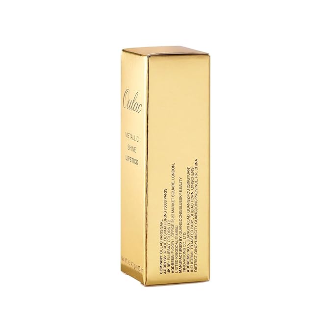 Oulac Glitter Lipstick for Women with Metallic 3D Shine Lightweight Hydrating Formula, High Impact Lip Color, Vegan Beauty, Sheer Coverage Lip Makeup, Christmas Gifts for Women, Me Time(24)