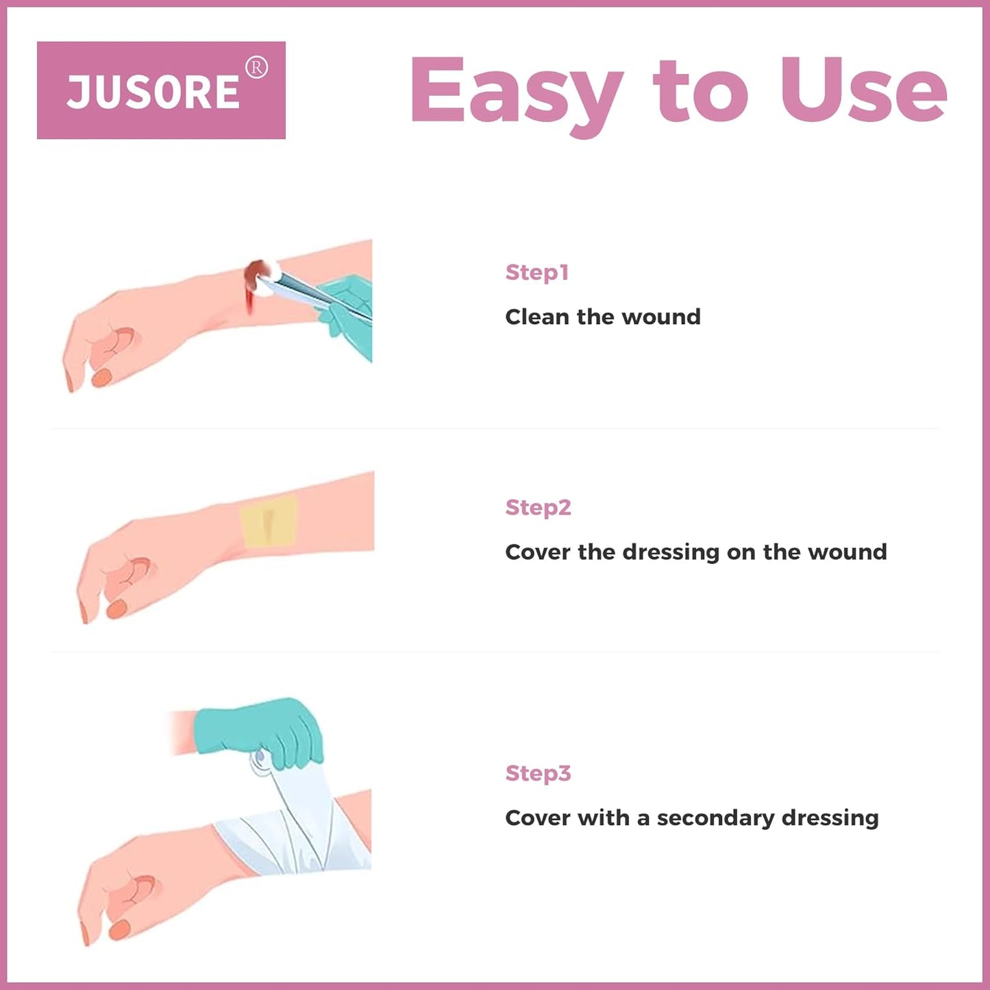 Xeroform Petrolatum Dressing - 5"x9", Medical Non Stick Gauze Pads, Xeroform Soft Mesh Gauze Patch for Wound Care, Burns, Lacerations, Skin Grafts & Surgical Incisions, 7 Individual Pack