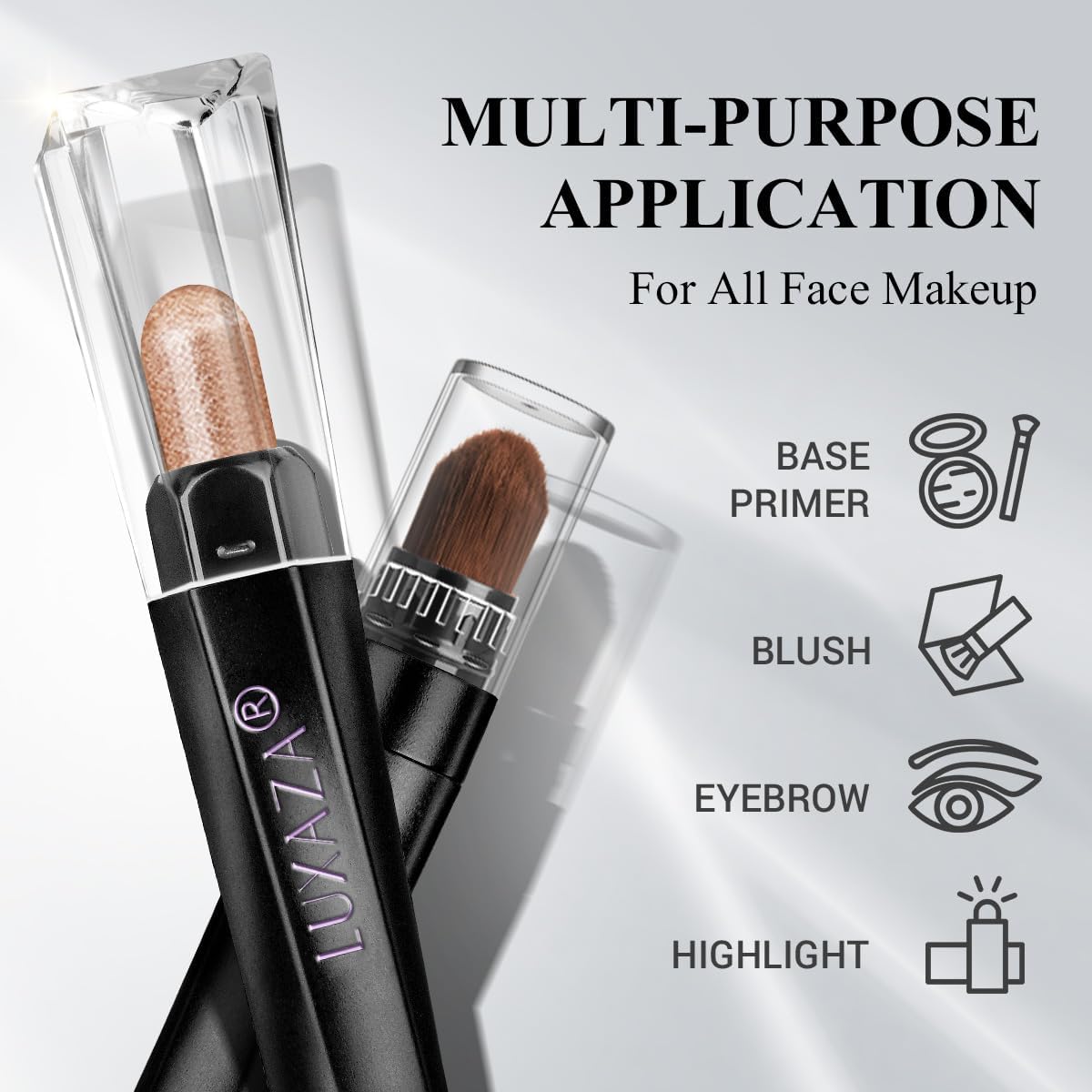 10PCS Neutral Eyeshadow Stick Makeup Set, Matte Cream Eye Shadow Eyeliner Brightener Pencil Crayon - J1 Mint Chocolate