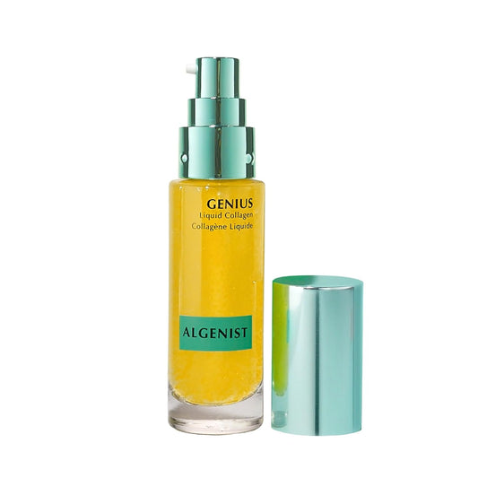 Algenist GENIUS Liquid Collagen Serum - Firming and Hydrating Face Serum with Collagen + Vitamin E - Helps Visibly Minimize Fine Lines + Wrinkles and Improve Elasticity (30ml)