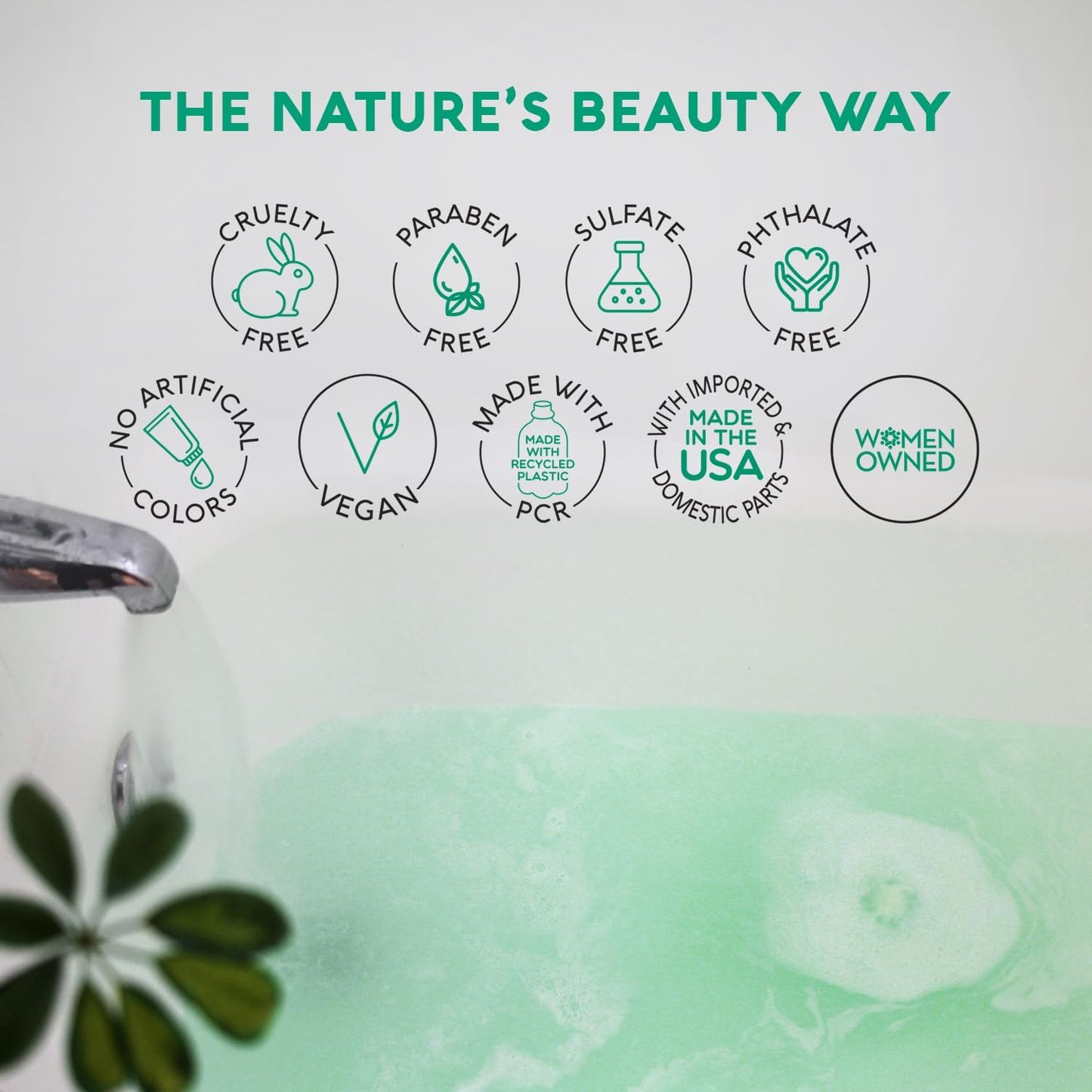 Nature's Beauty Tropical Escape, Pineapple & Coconut Scent Bath Bomb Multi-Pack - Natural Hand Crafted, Luxury Spa Bomb, Nourish Dry Skin, Made w/Coconut Oil + Witch Hazel, 5.5 oz (4 Pack)