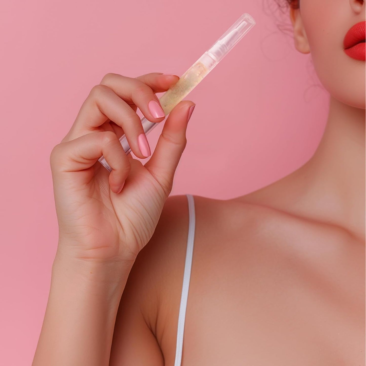 Merluna Nail 𝐆𝐫𝐨𝐰𝐭𝐡 Pen, Radiant Nail 𝐆𝐫𝐨𝐰𝐭𝐡 Oil Pens, Cuticle Oil for Nails, Nail 𝐍𝐮𝐭𝐫𝐢𝐞𝐧𝐭 Oil Pen for Moisturize Strengthen 𝐁𝐫𝐢𝐠𝐡𝐭𝐞𝐧 Nails Care (5pcs, 2ml)