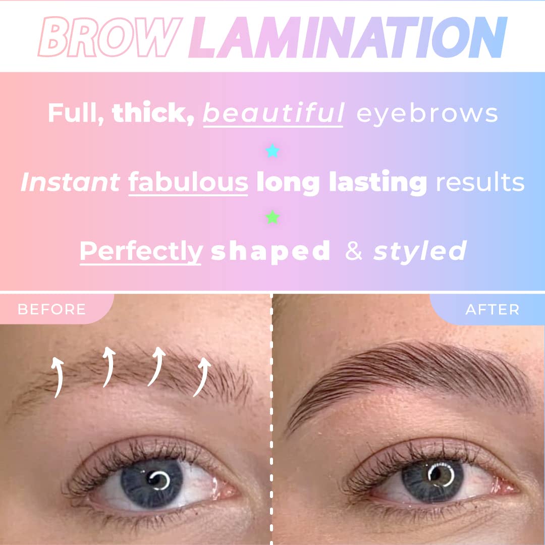 Brow Lamination Kit by Beau | Professional Eyebrow Lamination Kit with Keratin Conditioning | Instant DIY Eye Brow Lift Kit for Fuller, Thicker, Beautiful Brows | Easy to Use & Long Lasting Results