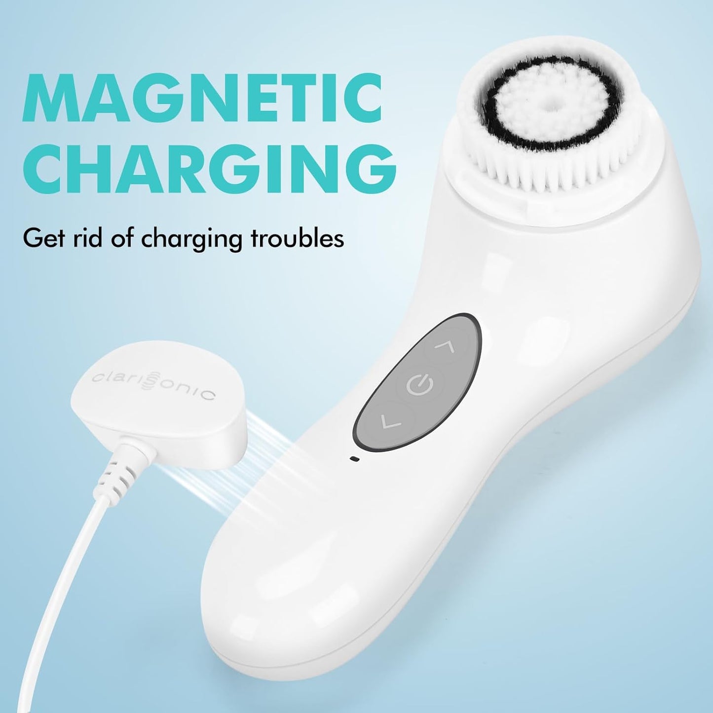 Clarisonic Aria Sonic Cleansing System Facial Cleansing Brush（White）